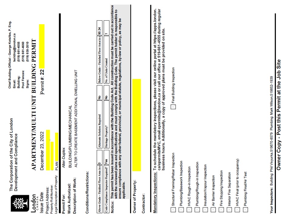 London Basement Apartment